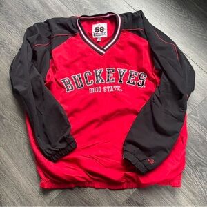 Vintage Ohio State Buckeyes windbreaker jacket